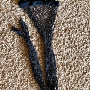 Black Sparkling Fishnets
